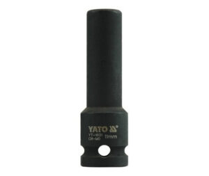 Kovaný vnitřní nástrčný klíč hluboký 1/2" šestihranný 11 mm CrMo YATO - YT-1031