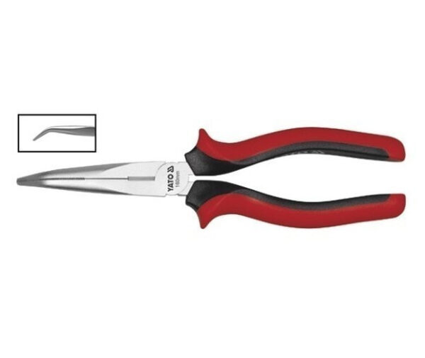 Prodloužené kleště zahnuté - 160 mm - YT-2026