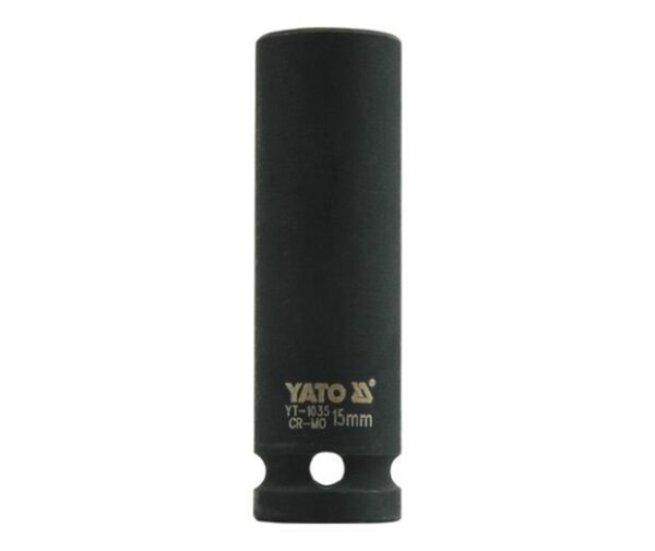Vnitřní nástrčný klíč 1/2" šestihranný 15 mm CrMo YATO - YT-1035