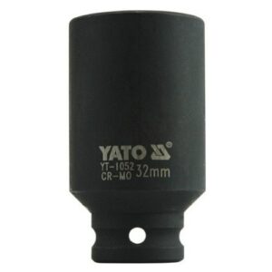 Vnitřní nástrčný klíč hluboký 1/2" šestihranný 32 mm CrMo YATO - YT-1052