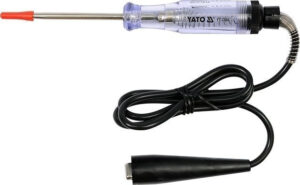 Zkoušečka napětí 6-12V kabel 90cm - YT-2866