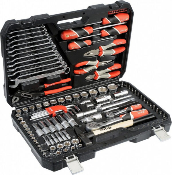 Sada nářadí s Gola sadou 1/2" a 1/4", 122 ks - YT-38901