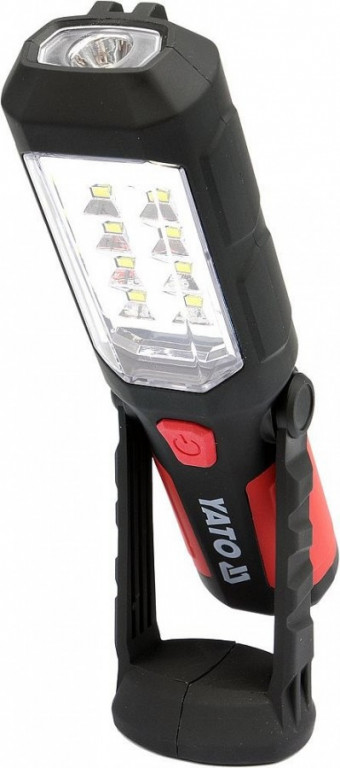 Lampa montážní 8+1 LED, hák+magnet - YT-08513