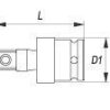 Rázový kardanový kloub 3/4" CrMo - YT-1164