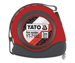 Metr svinovací 5 m x 19 mm autostop - YT-7105