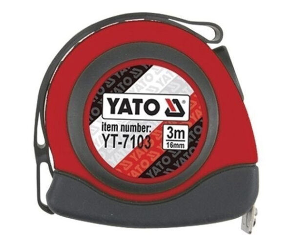 Metr svinovací 5 m x 19 mm autostop - YT-7105