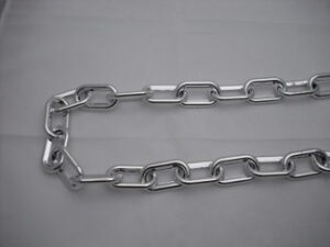 Pokovený plastový řetěz - 8 mm