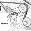 Blokovací kolíky pro napínání řemenů u Volkswagen/Audi TDI PD motorů - H2738