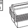 Plastový box na nářadí 190L-1 - HA133901
