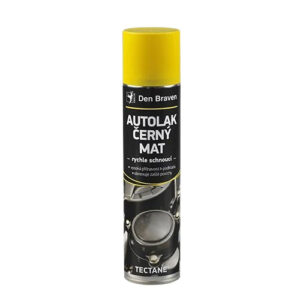 Autolak černý mat