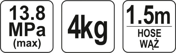 Maznice ruční 4 l - YT-07061