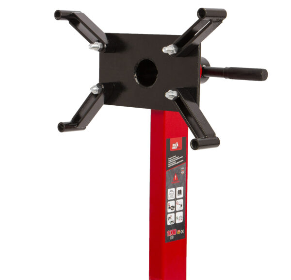 Stojan na motor polohovatelný pojízdný 450kg - BR24541