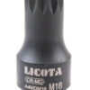 Vnější rázový nástrčný klíč XZN 1/2" M18 Licota - Li0418