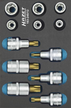 Sada nářadí TORX 1/2" 163-245/12
