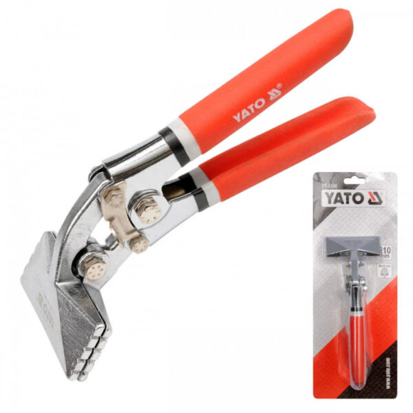 Kleště tvarovací zahnuté 210 mm - YT-5140