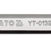 Oboustranný prstencový polootevřený klíč 13 x 14 mm - YT-0137