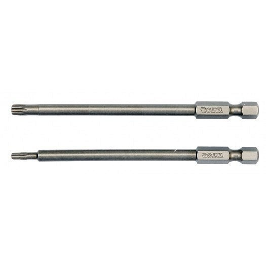 Sada bitů 1/4" 2 ks TORX L=100 mm T10
