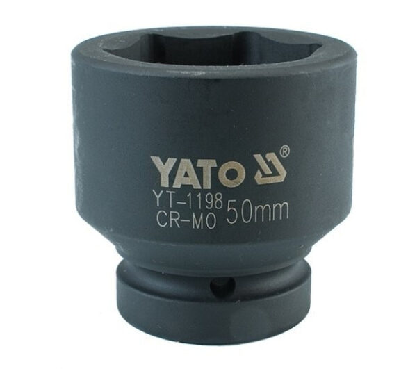Kovaný vnitřní nástrčný klíč 1" šestihranný 50 mm CrMo - YT-1198