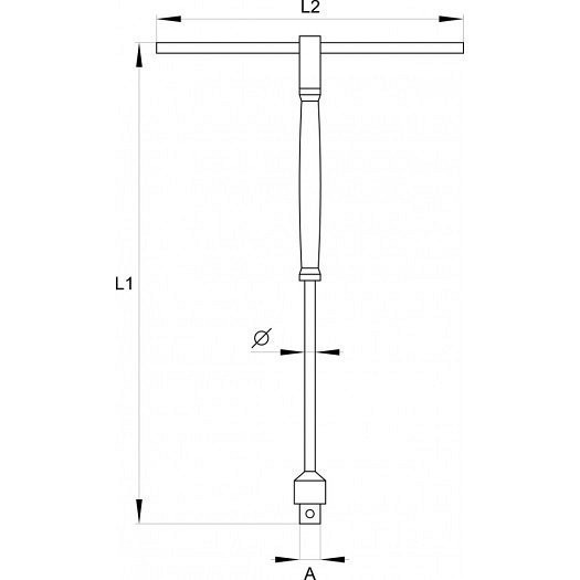 7 mm) typ "T" s rukojetí
