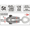 Svěrka karosářská samosvorná k tahání 5t 125mm