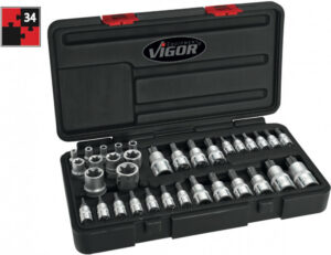 Sada nástrčných hlavic TORX®