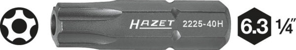 Nástavce (bity) s profilem pěticípé hvězdy 2225-10H Hazet