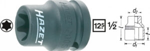 Kovaný vnitřní nástrčný 1/2" TORX® E24 HAZET 900S-E24 - HA044665