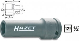 Kovaný vnitřní nástrčný klíč 1/2" HAZET 19mm - HA045747