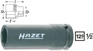 Kovaný vnitřní nástrčný klíč 1/2" šestihranný 17mm HAZET 902SLG-17 - HA045778
