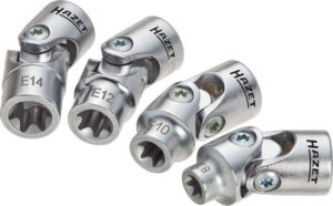 Sada vnitřních nástrčných kloubových klíčů 3/8" TORX® HAZET 880G-E/4 - HA040520
