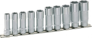 Sada vnitřních nástrčných klíčů 3/8" šestihranný 10-19mm HAZET 880LG/10H - HA040865