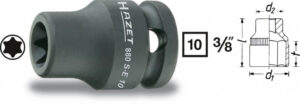 Kovaný vnitřní nástrčný klíč 3/8" TORX® E14 HAZET 880S-E14 - HA041275