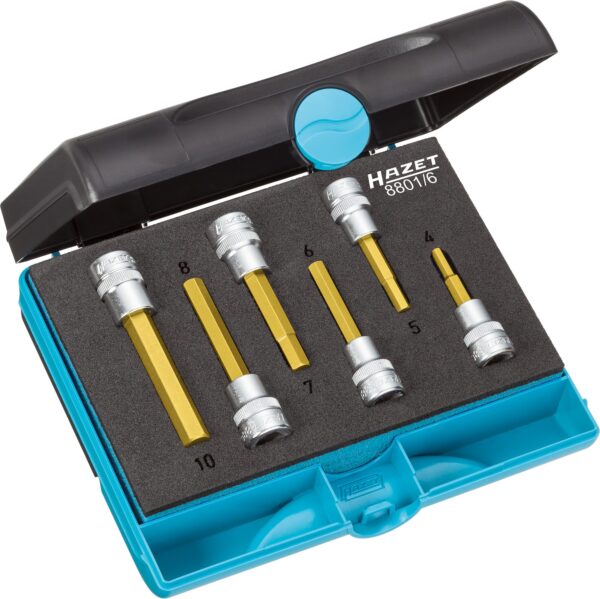 Sada nástrčných hlavic 3/8"