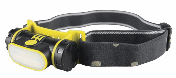Čelová lampa nabíjecí COB LED - K2227