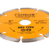 Diamantový řezný kotouč 125 mm, segmentový - HT570204
