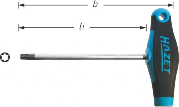 Šroubovák "T" TORX® - 828-T9 - HA034482