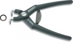 Vnitřní zahnuté kleště na pojistné kroužky 133 mm (1845D-8) - HA048755
