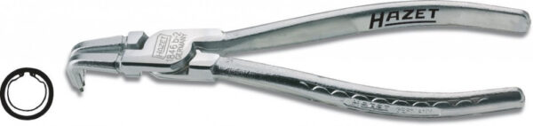 Vnitřní zahnuté kleště na pojistné kroužky 140 mm (1846B-1) - HA006854