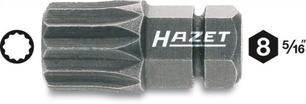 Nástavce (bity) 2597-02 Hazet