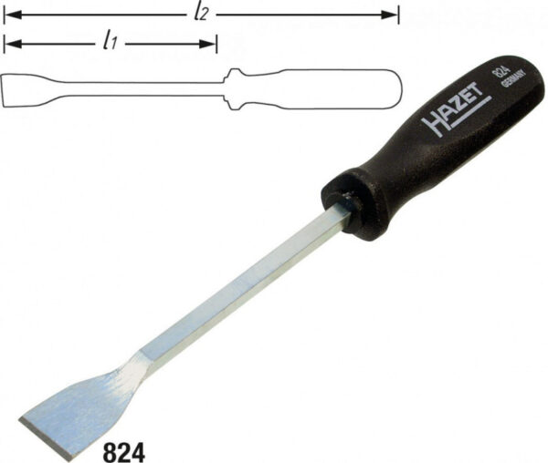 Plochý škrabák 824 Hazet - HA033881