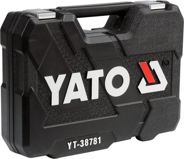 Gola sada s klíči 1/4" a 1/2", 77 ks - YT-38781