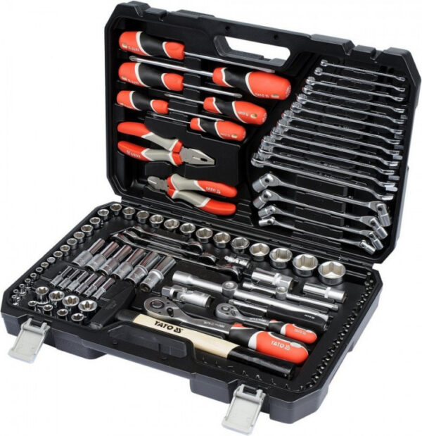 Sada nářadí s Gola sadou 1/4" a 1/2", 109 ks - YT-38891