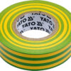 Izolační páska elektrikářská PVC 19mm / 20m žluto-zelená