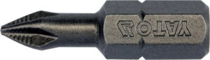 Bit křížový 1/4" PH1 x 25 mm 10 ks - YT-04742