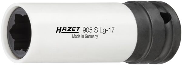 Kovaný vnitřní nástrčný klíč 1/2" dvanáctihranný 17 mm HAZET 905SLg-17 - HA198795