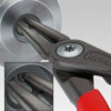 Vnitřní zahnuté kleště na pojistné kroužky 165 mm - 4841J21 Knipex