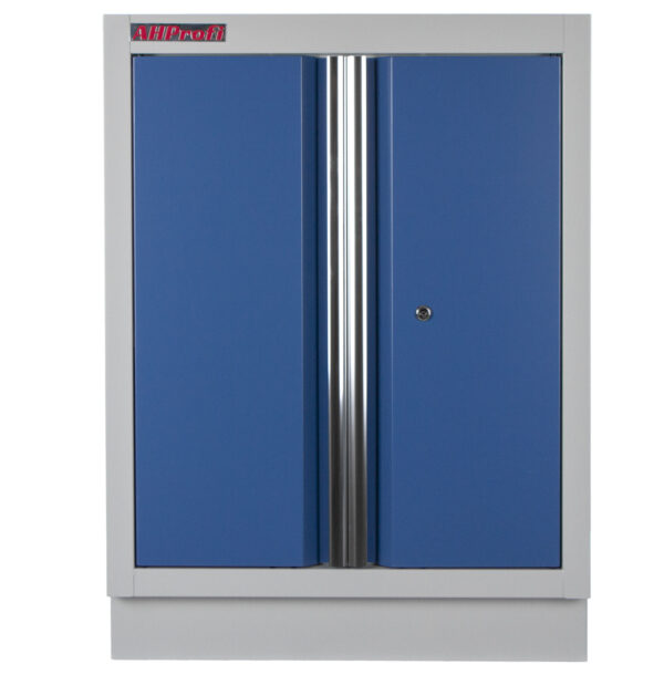 Celokovová dílenská skříňka PROFI BLUE dvoukřídlá 680x458x910 mm - MTGC1300