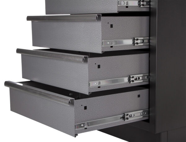Celokovová dílenská skříňka PROFI s 5-ti šuplíky 680x458x910 mm - TGC1305