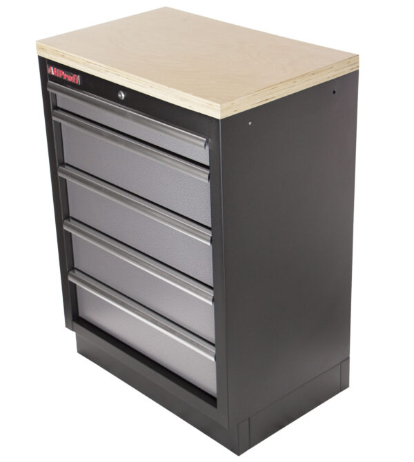 Celokovová dílenská skříňka PROFI s 5-ti šuplíky 680x458x910 mm - TGC1305