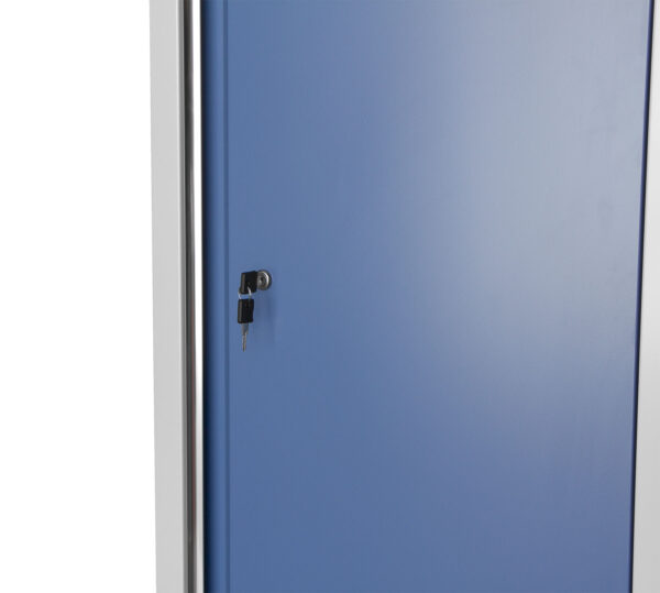 Celokovová dílenská skříň PROFI BLUE 600x458x2000 mm - MTGB1324